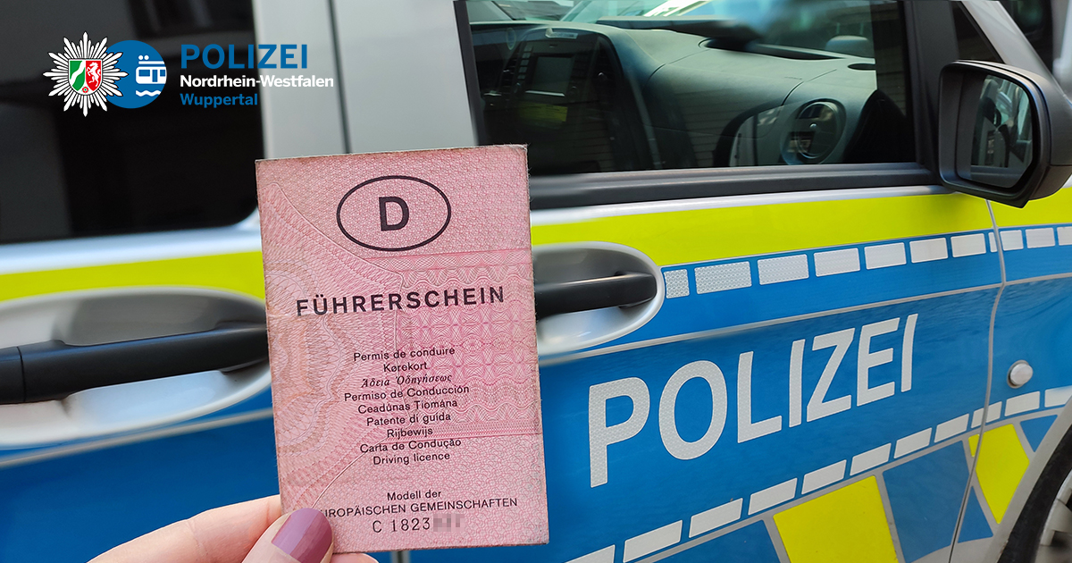Rosa Führerschein muss getauscht werden