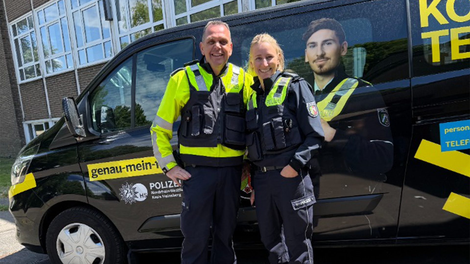 Personalwerber Eric Dohmen und Julia Karzell