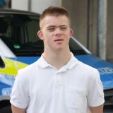 Dominik Thiele: Der 16-Jährige würde auch in Zukunft gern für die Polizei arbeiten