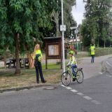 Fahrradtraining der Verkehrssicherheitsberater